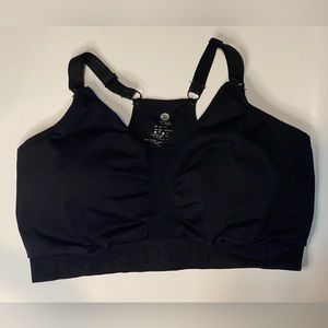 Kindred Braverly Sublime nursing sports bra. Xl busty black.